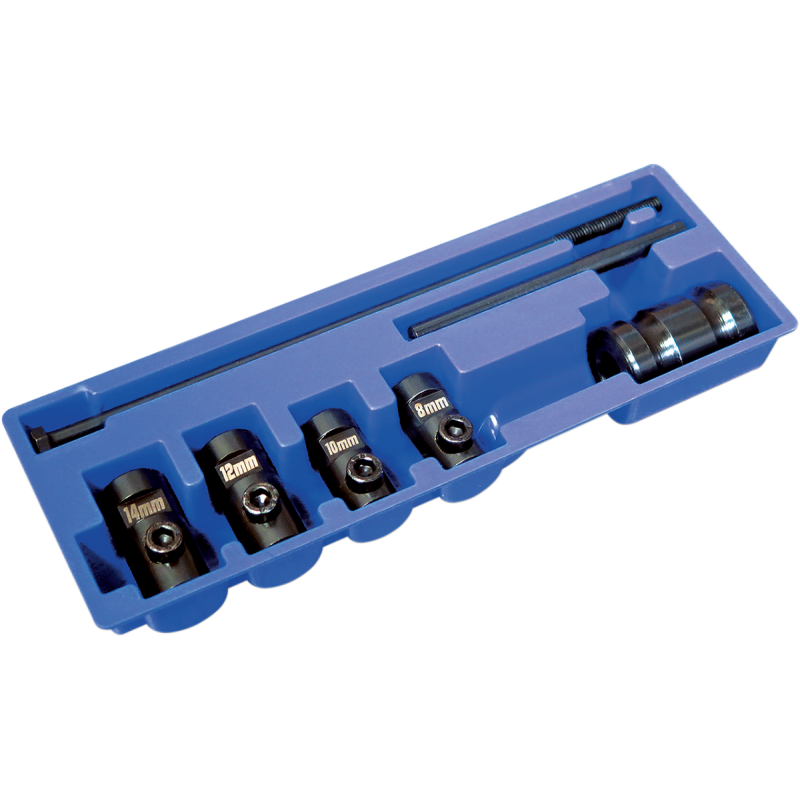 MOTION PRO DOWEL PIN PULLER SET WITH 8mm, 10mm, 12mm, 14mm COLLETS TOOL